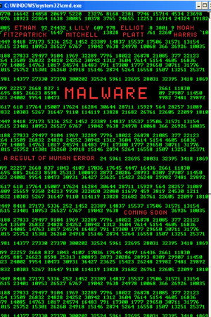 MALWARE movie poster