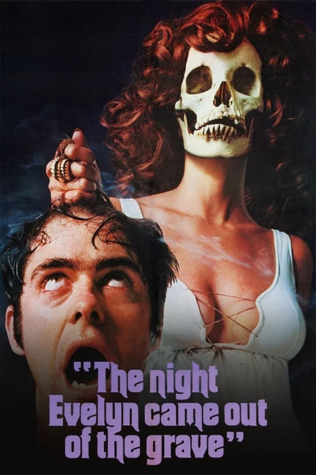 Poster for The Night Evelyn Came Out of the Grave