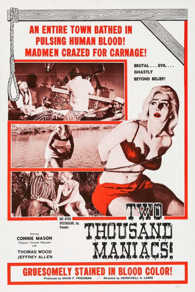 Poster for Two Thousand Maniacs!