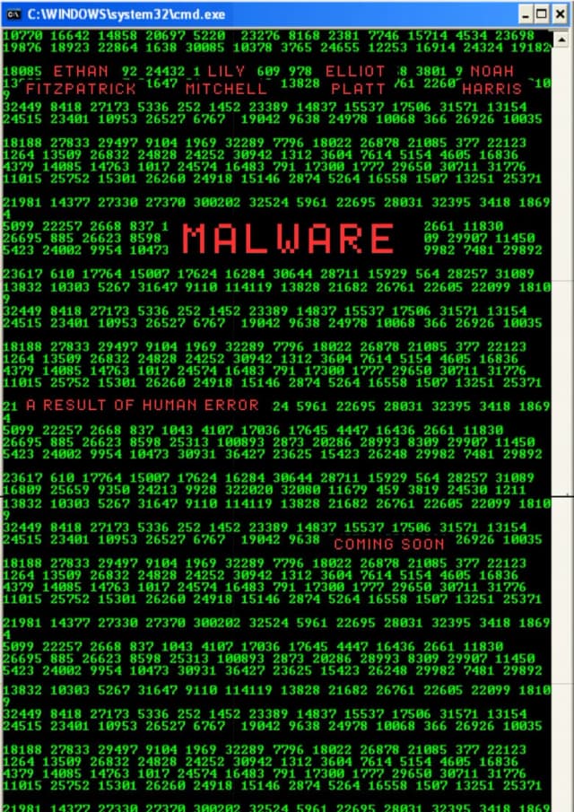 Poster for MALWARE
