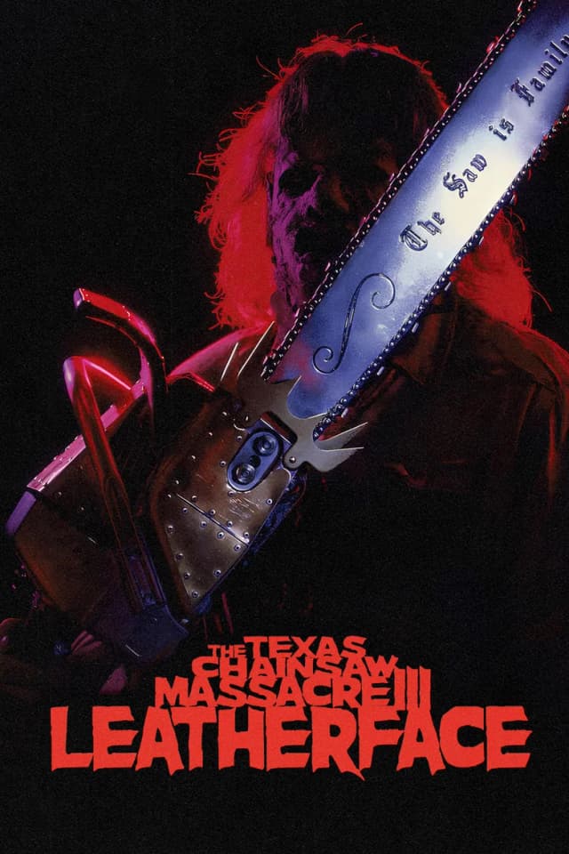 Poster for Leatherface: The Texas Chainsaw Massacre III