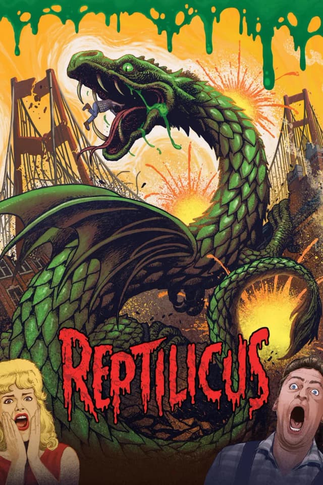 Poster for Reptilicus
