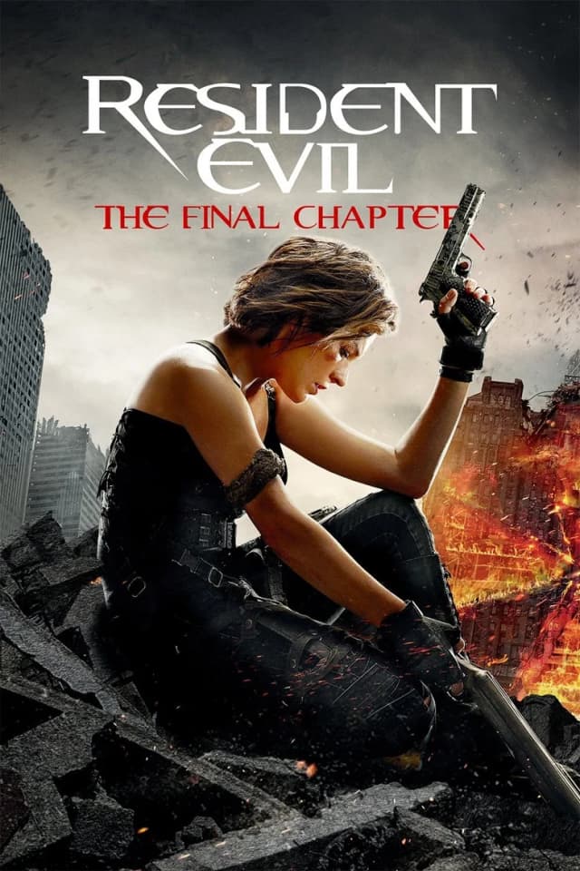Poster for Resident Evil: The Final Chapter