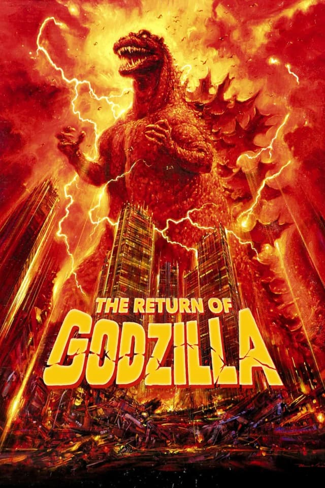 Poster for The Return of Godzilla
