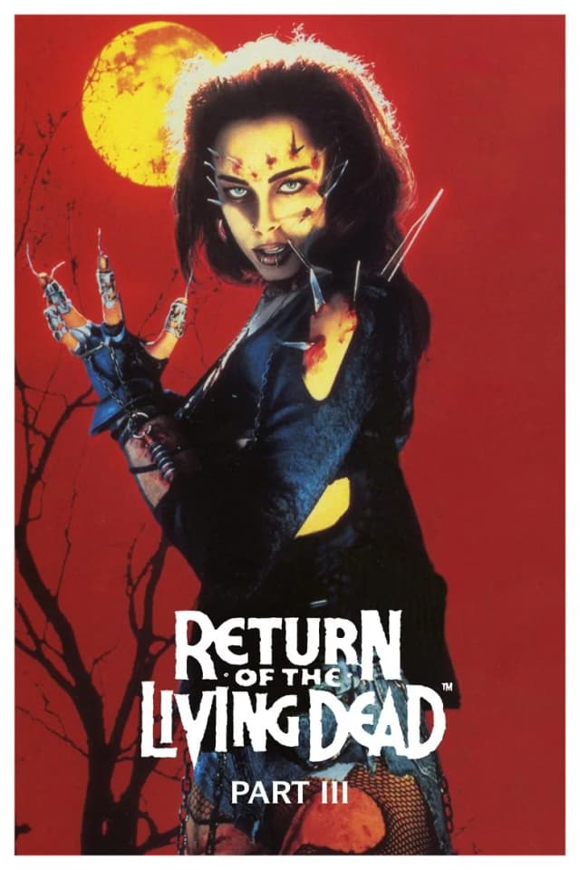 Poster for Return of the Living Dead III