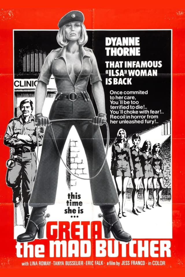 Poster for Greta, the Mad Butcher
